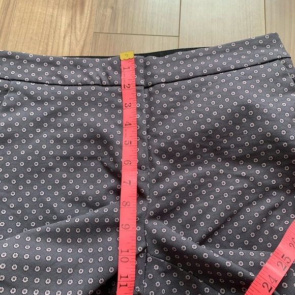 Boden Floral Dress Pant Trouser Purple Size 8 L - Picture 9 of 10